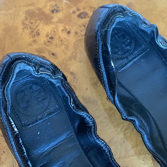 Tory Burch Shelby Ballet Flower Flat Size 6 - Picture 7 of 11